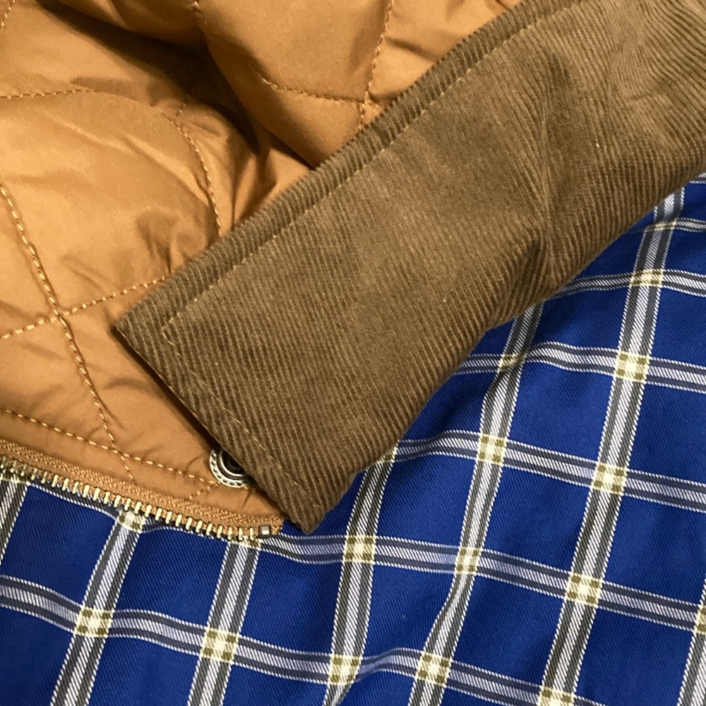 NWT Brooks Brothers Diamond Quilted Jacket - Bison (Brown) - Picture 13 of 14